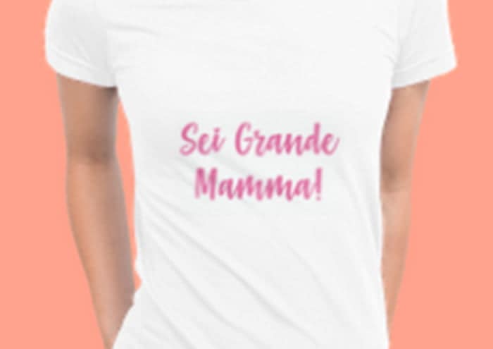 Magliette Mamma con dedica-Pacchetto 18pz - immagine 2