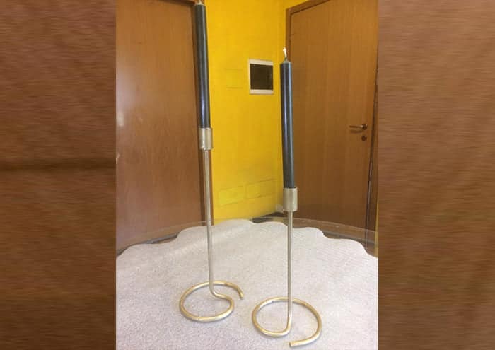 portacandele-coniche-in-ferro-con-base-spirale-h-30-cm