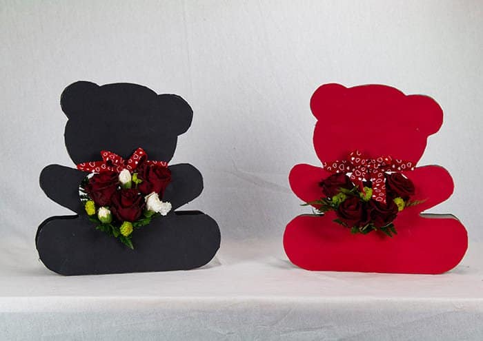 Pacchetto Orsetto Love 18 pezzi 6 x misura-Rosso - immagine 23