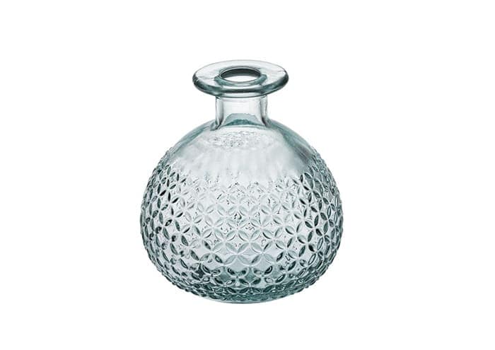 Immagine e commerce Bottiglia monofiore decorata forma sferica per centrotavola bottiglie matrimonio h12 cm