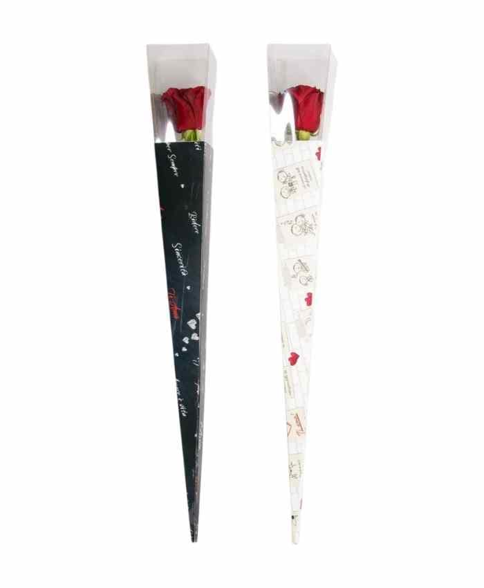 Everyday-Rose scatole trasparenti per rosa singola cm 50 - immagine 15