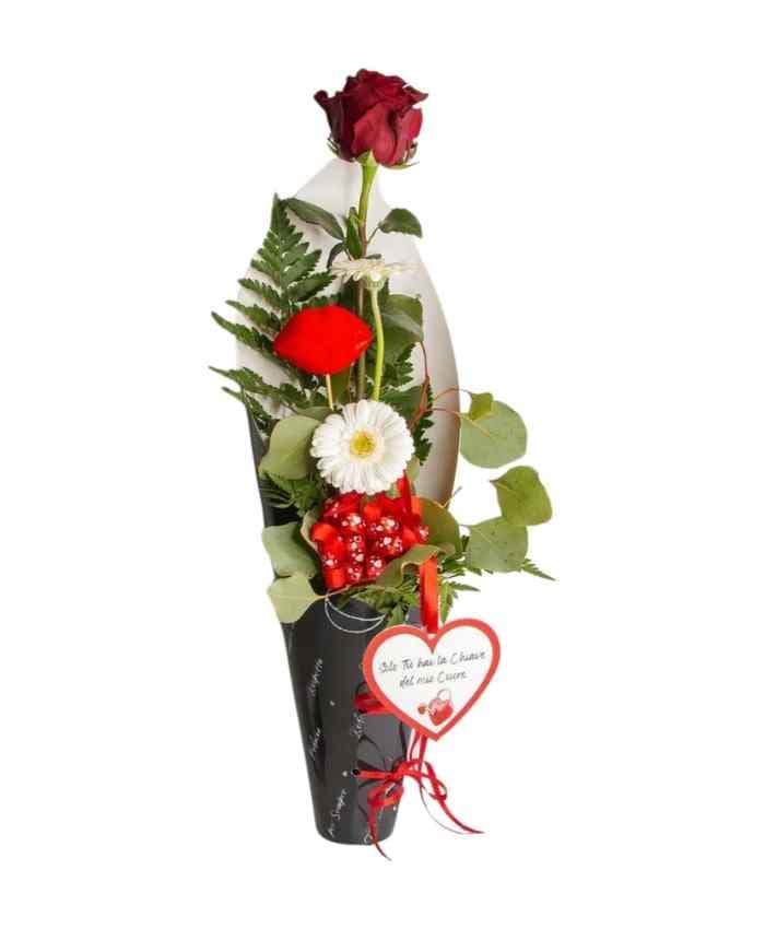 Flower Cone Flower box a forma di cono alto 55 cm - immagine 10