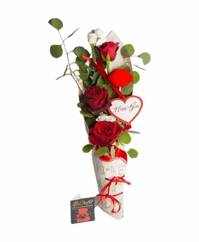 Flower Cone Flower box a forma di cono alto 55 cm - immagine 7