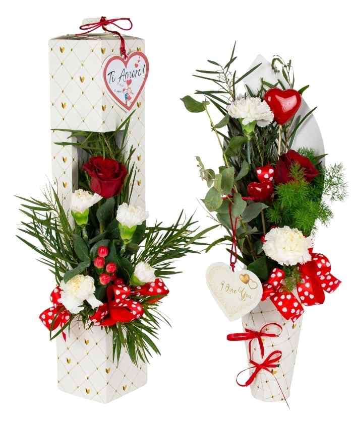 Flower Cone Flower box a forma di cono alto 55 cm - immagine 3