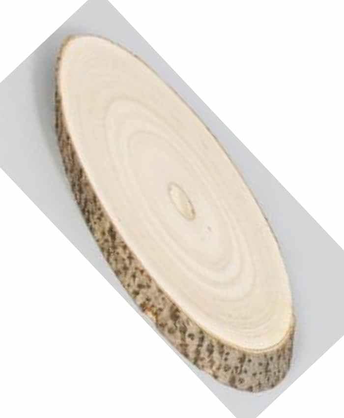 Immagine e commerce Base ovale in legno cm 40x23 alte 3 cm circa