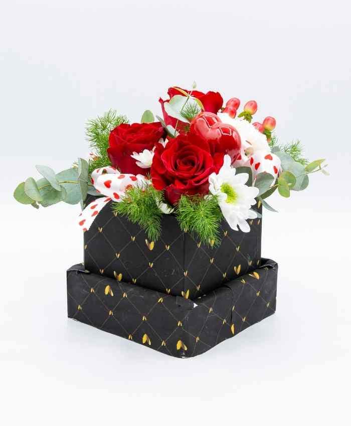 sushi-flower-flower-box-con-base-decorativa