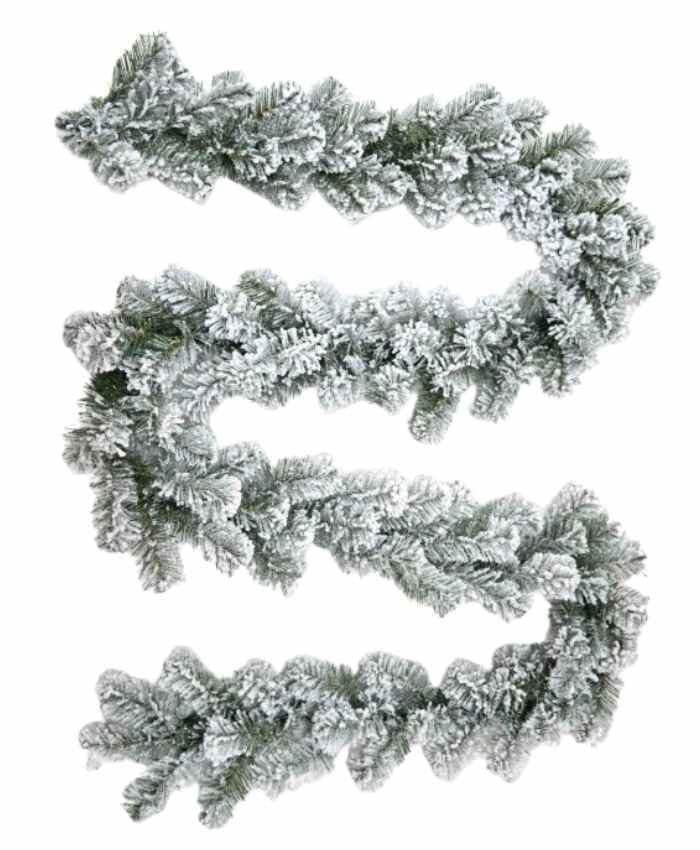 Immagine-e-commerce-Festone pino Canadese innevato diametro 18 h 270 cm