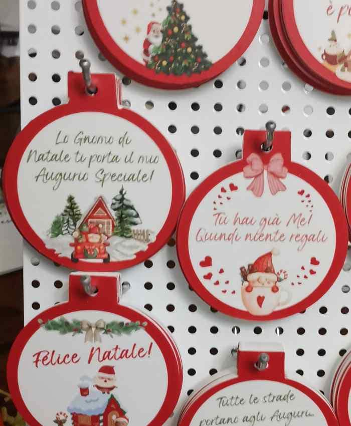 Palla Natale in Forex con dedica Gioia e Felicità - immagine 2