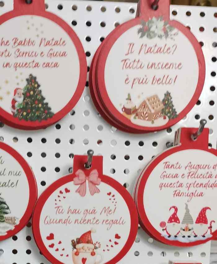 Palla Natale in Forex con dedica Gioia e Felicità - immagine 6
