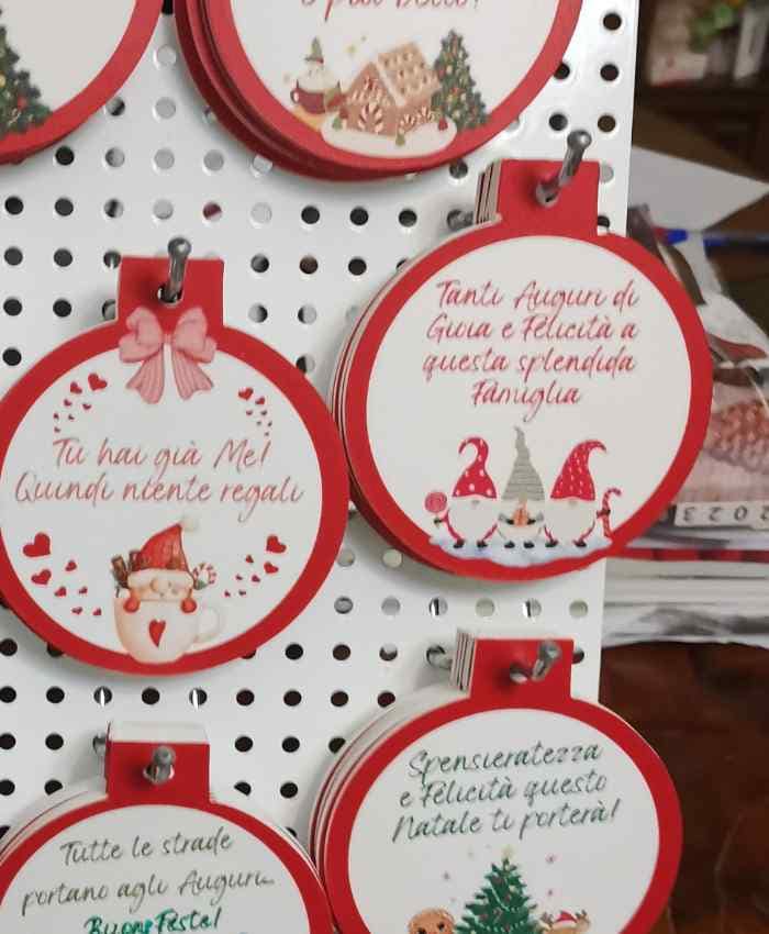 Palla Natale in Forex con dedica Gioia e Felicità - immagine 5