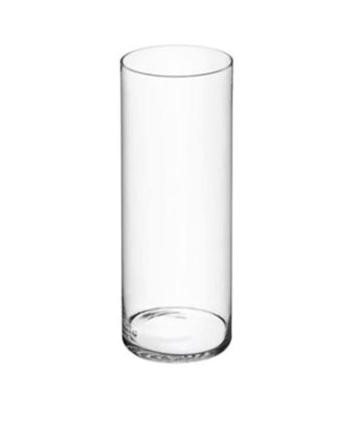 Vaso artigianale SFERA BEVANDA in vetro di Murano grigio freddo 20 cm