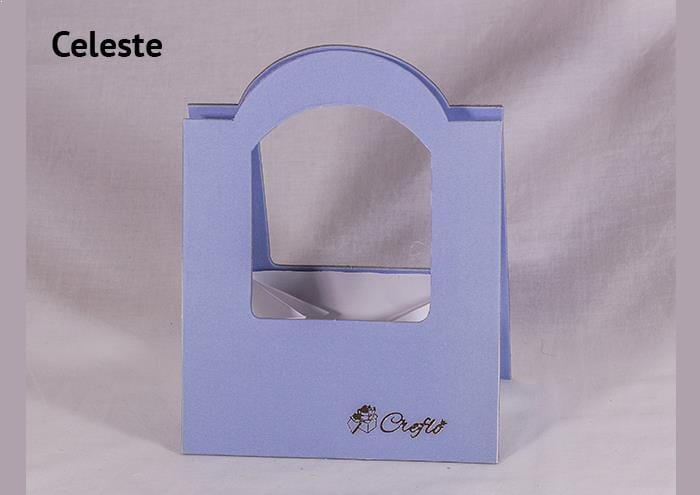 Scatola Per Gioielli 16x12x3cm Celeste