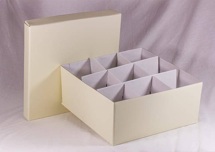Mosaic box scatola con separatori a 9 scomparti > Scatole per fiori