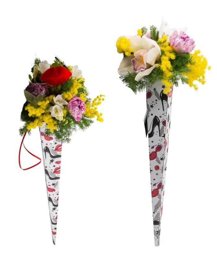 Fiori secchi - mini confezione 7 pezzi - rosa Online