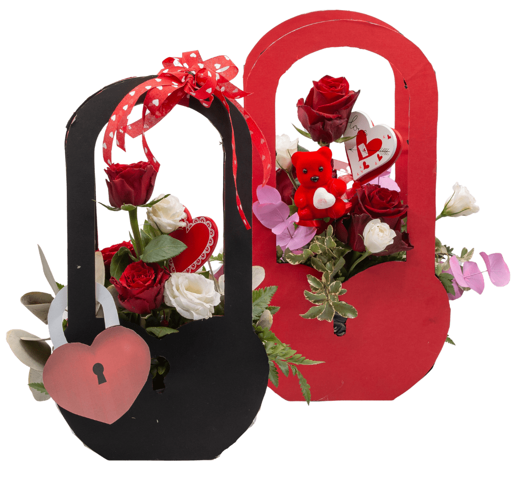Pacchetto LoveLock 36 Flower bag Lucchetto a cuore 4 modelli-3 mix Color - immagine 6