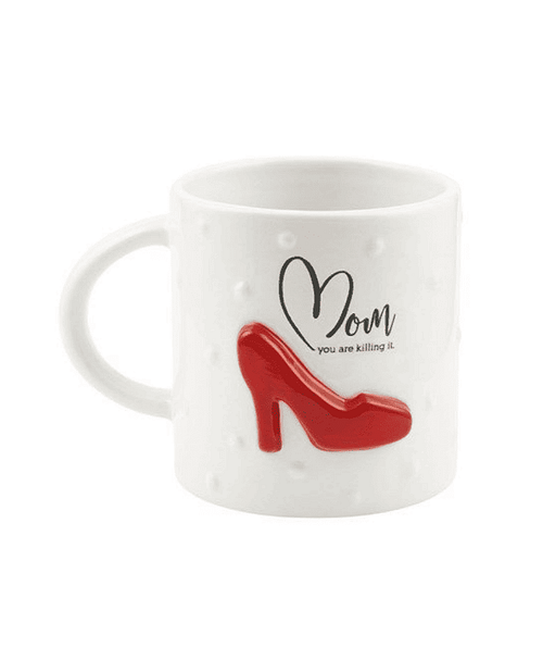 Immagine e commerce Tazze ceramica decoro mamma scarpetta per piante vaso 9 cm