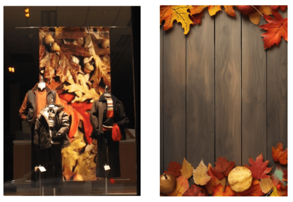 Articolo blog vetrine immagine Sfondi vetrina autunno