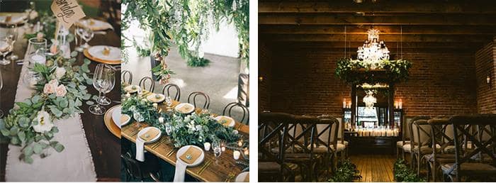 Blog Complementi e Regali foniture per wedding planner Stile Greenery