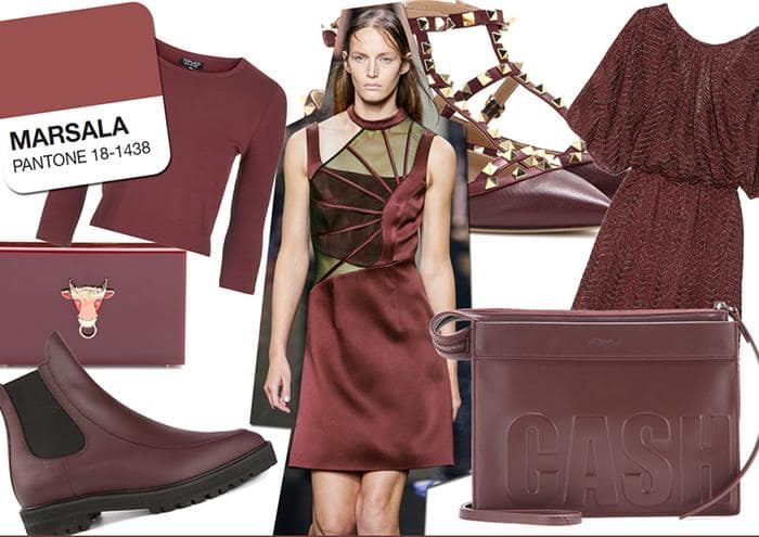 Report colori e stili Autunno Inverno 2015 ( immagine tratta - www.tp24.it/2014/12/04/cultura/pantone-il-marsala-sara-il-colore-dell-anno-2015/87861)