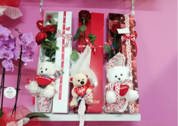 Passion scatole per rose rettangolari monofiore - immagine 13