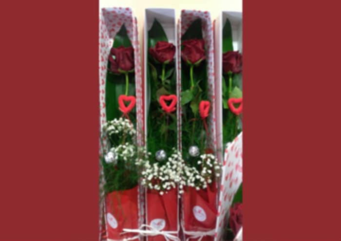 Passion scatole per rose rettangolari monofiore - immagine 15