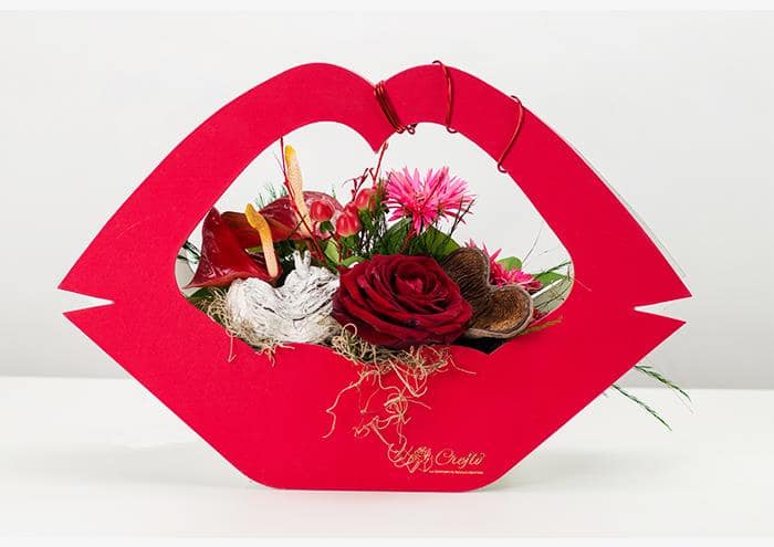 Kiss Bag confezione regalo per fiori - Scatole per fiori
