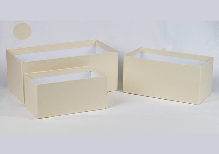 EasyFlò31 Scatola regalo per 2 piante vaso 14 cm avorio
