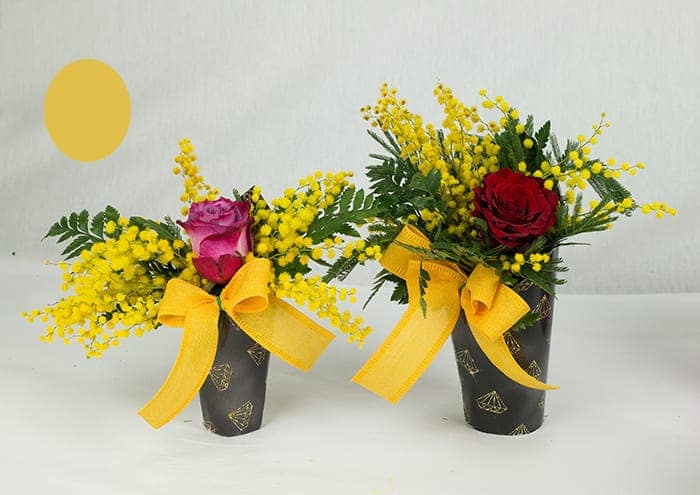 Immagine e-commerce Conetto porta fiori cm 18 diamante