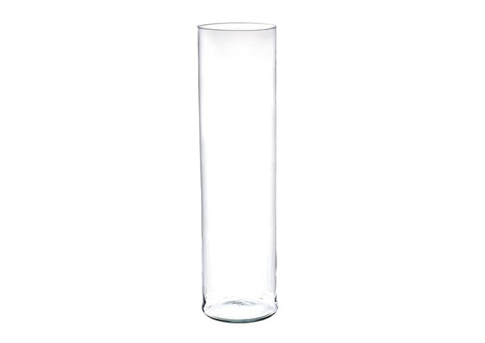 Immagine e commerce Vaso orchidea in vetro alto 70 cm di forma cilindrica