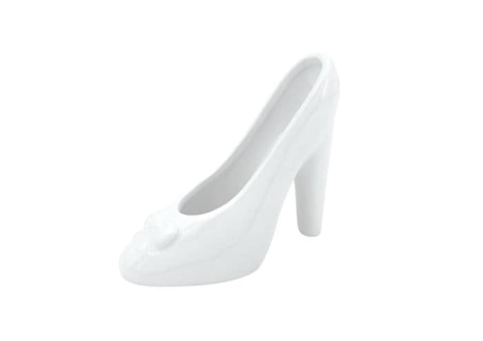 vasetto-ceramica-a-forma-di-scarpetta-con-fiocchetto-bianca