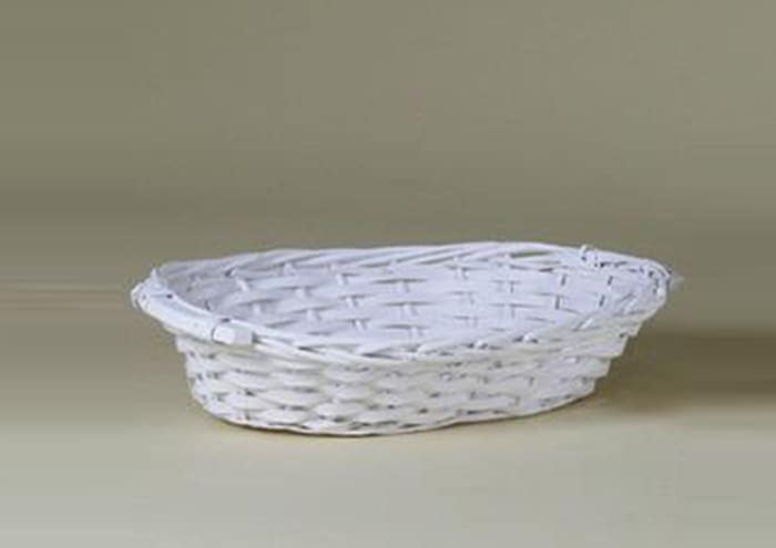 Immagine e commerce Cesti in vimini per confezioni regalo forma ovale cm 43x30 h11