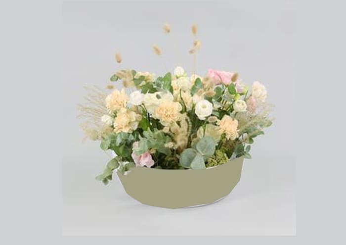 Immagine e commerce Ciotole ceramica grandi verde salvia opaco diametro cm 36 h12