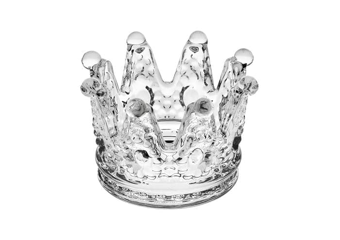 Immagine e commerce Bomboniera vetro forma corona cm 7 h5