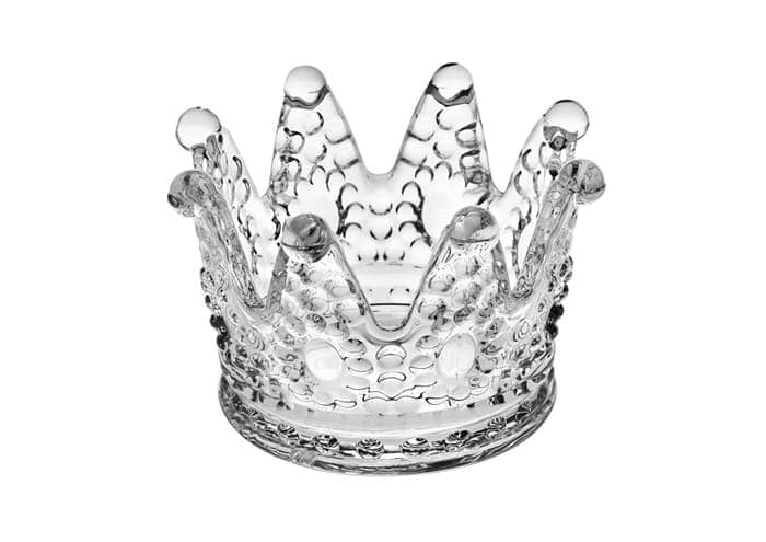 Immagine e commerce Bomboniera vetro forma corona cm 12 h8