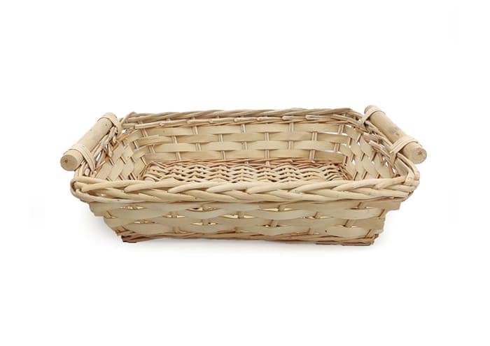 immagine ecommerce Cesto-vuoto-rettangolare-vimini-manici-legno-cm-40x30-h10