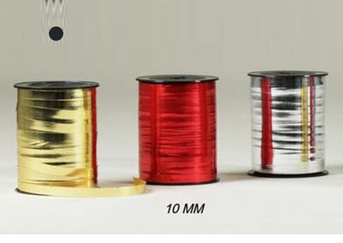 Immagine e commerce Rocchetta nastro oro metalllizzato economico mm10 x 250 mt