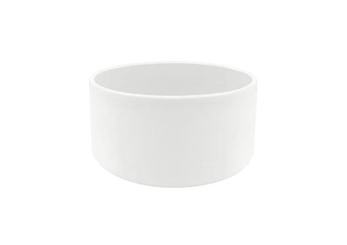Immagine e commerce Ciotola ceramica per piante forma cilindro colore bianco cm 28 h15