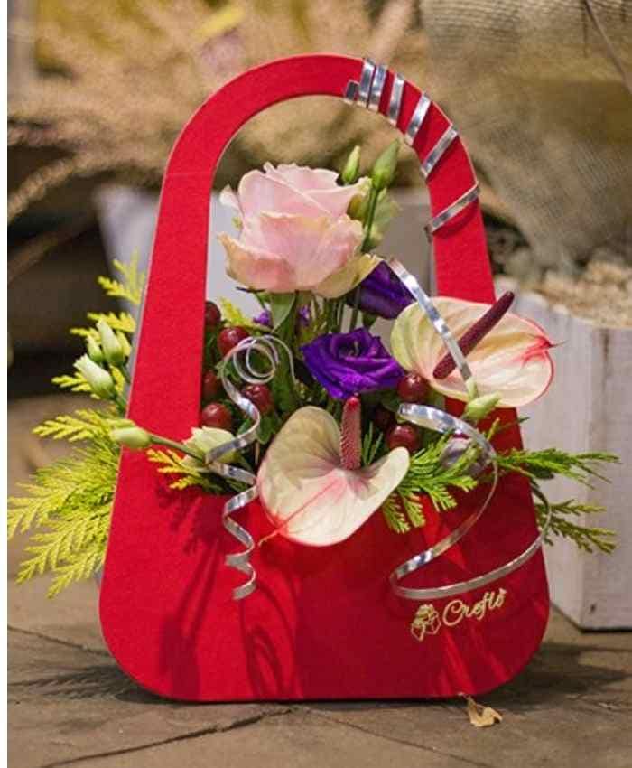 Longy Bag middle confezione regalo per fiori - immagine 3