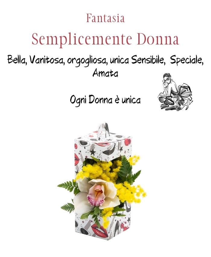 Everyday box mini – Flowerbox con finestra e manico cm 19 - immagine 10