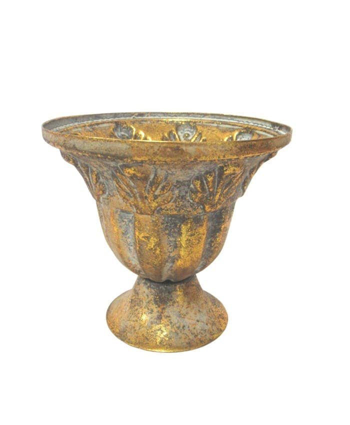 100g Di Cappucci Per Perline In Oro Antico – Coni E Finali A Fiore Per Creazione Gioielli Fai Da Te (110-150 Pezzi)