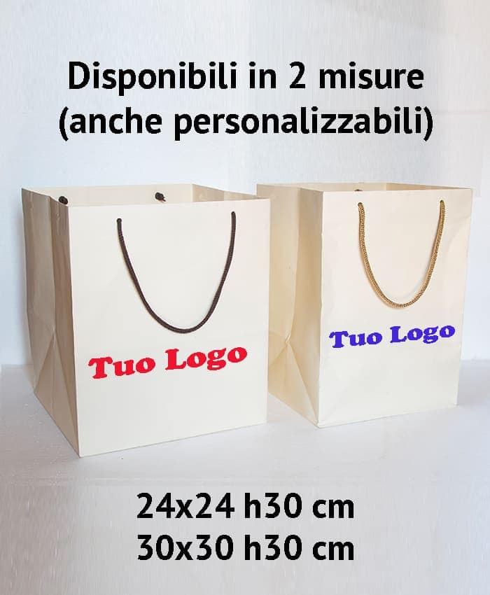 immagine Shopper porta bouquet personalizzabili