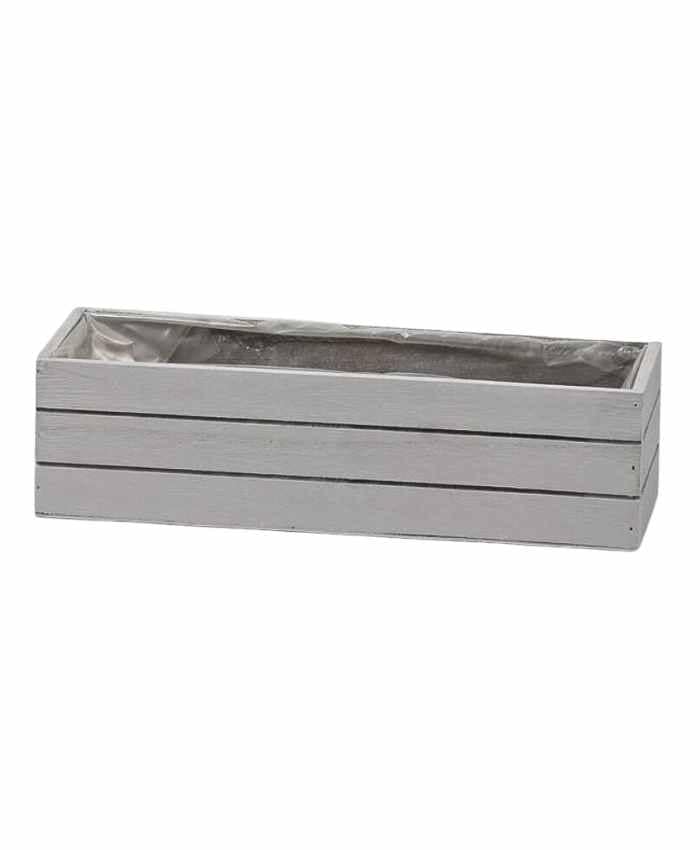 Immagine-e-commerce-Cassetta rettangolare in legno grigio per 3 piante vaso diametro cm 10