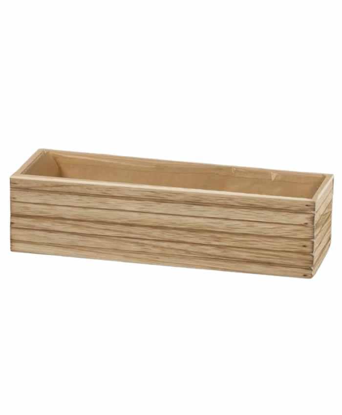 Immagine-e-commerce-Cassetta rettangolare in legno naturale per 3 piante vaso diametro cm 14