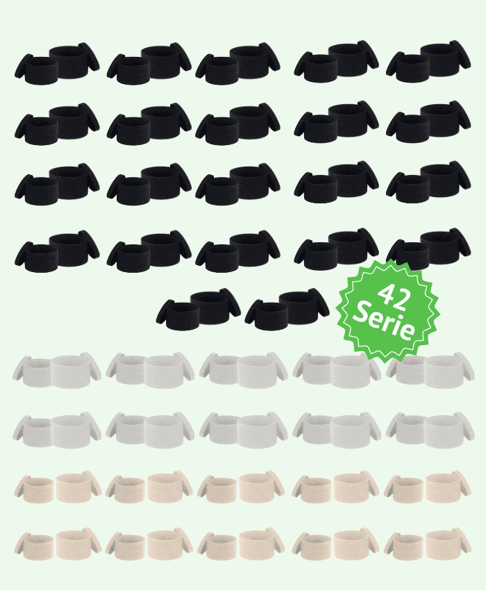 Offerta 42 serie Flowerbox tonde Velluto diametro 16-20 cm