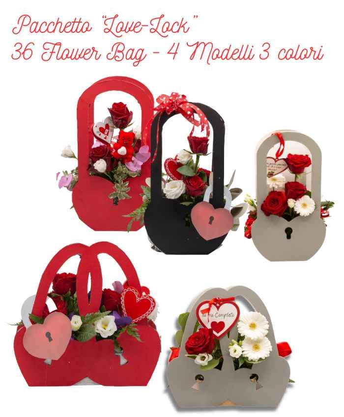 pacchetto-lovelock-36-flower-bag-lucchetto-a-cuore-4-modelli-3-mix-color