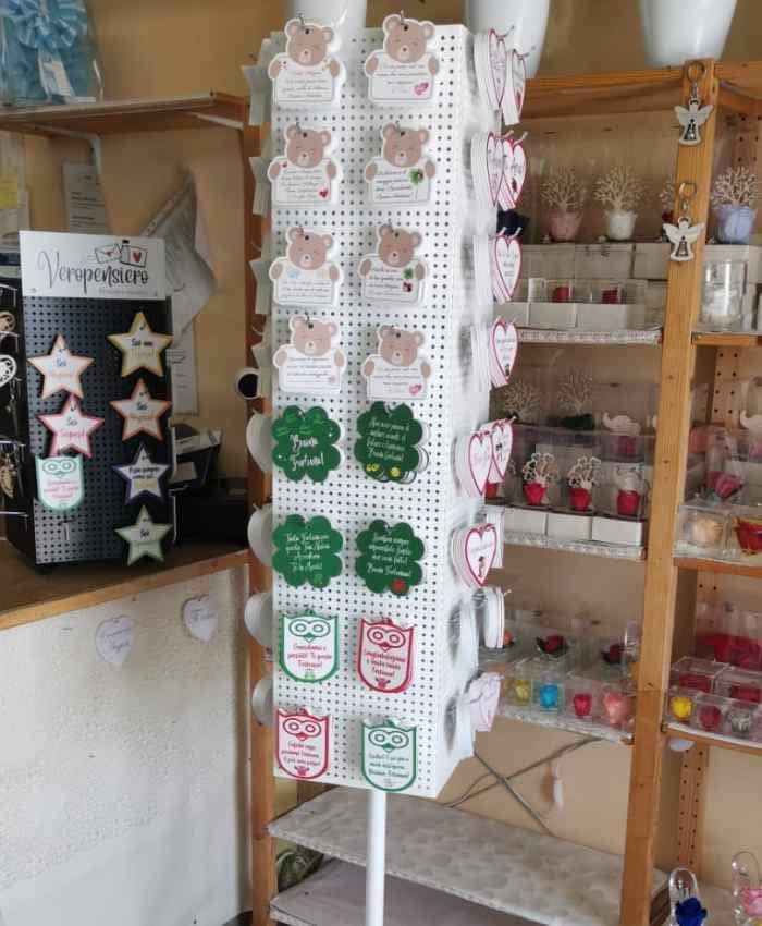 Cuoricino in forex con dedica romantica CHIAVE CUORE cm 10 h9 by Veropensiero - immagine 8