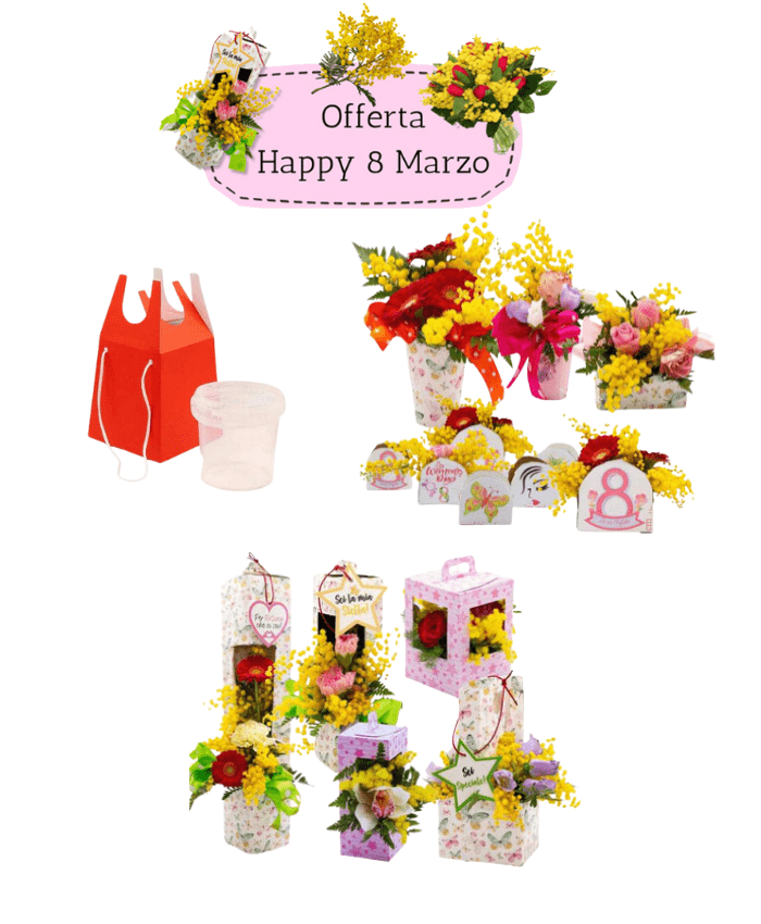 Immagine prodotto Pacchetto Offerta Happy 8 Marzo