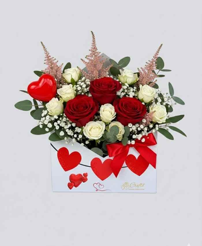 My Valentine flower box assortimento 32 pezzi in 4 fantasie - immagine 9