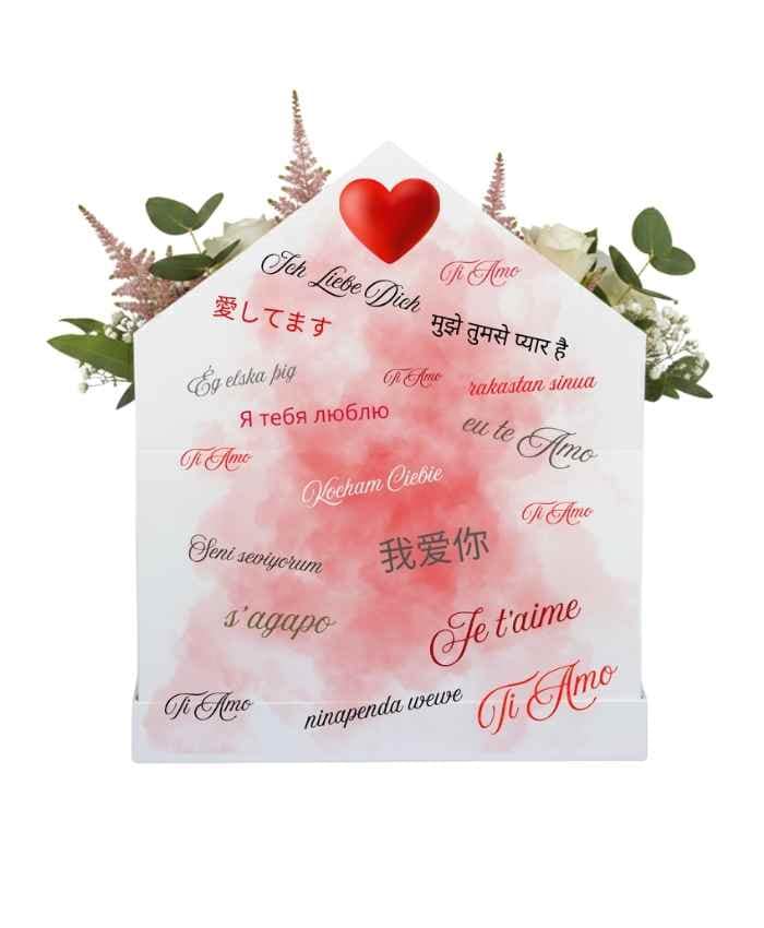 My Valentine flower box assortimento 32 pezzi in 4 fantasie - immagine 8