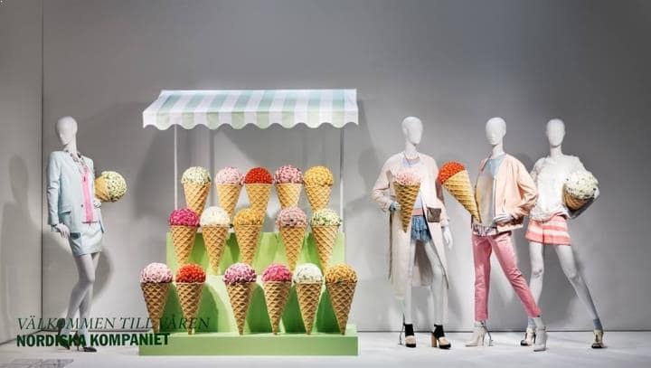 Negozi di fiori - Idee vetrina nei colori di tendenza 3 - Blog Complementi e Regali